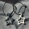 New Star Earrings Moon Goddess Earrings Stars Children's Gifts Witchcraft Gifts Modern Witch Necklace Stars Charm Earrings