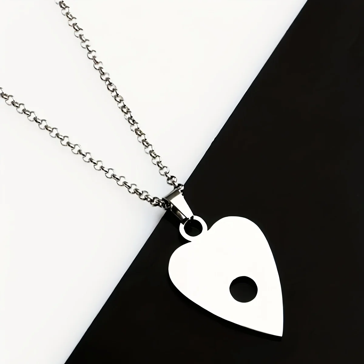 Stainless Steel Jewelry- Occult Witchcraft - Gothic Goth - Halloween Good Boy Necklace - Image 4